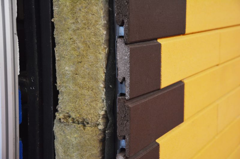 Attaching Insulation Behind Siding